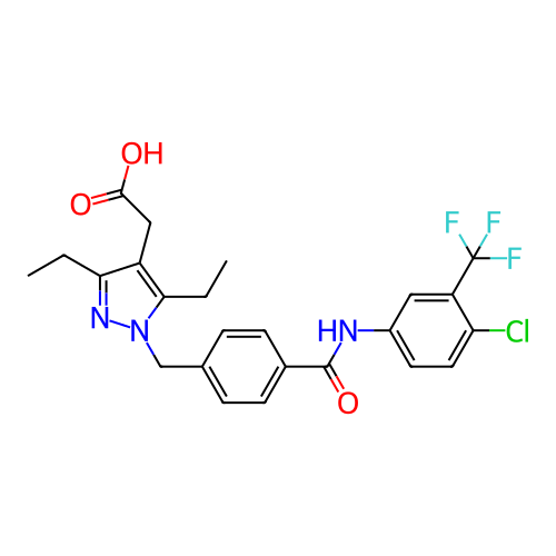 Chemical structure of BindingDB Monomer ID 127245