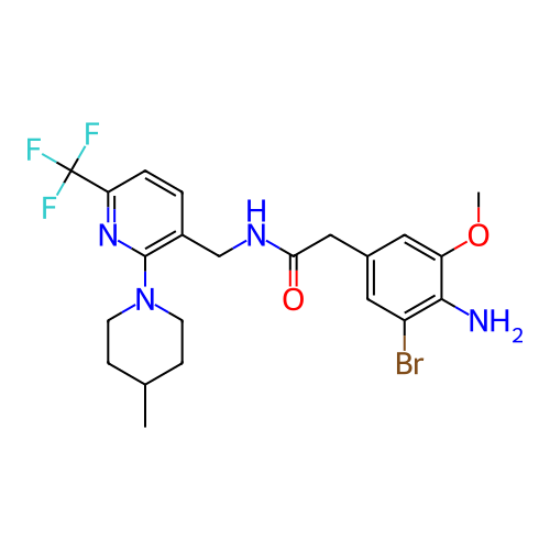 Chemical structure of BindingDB Monomer ID 127303