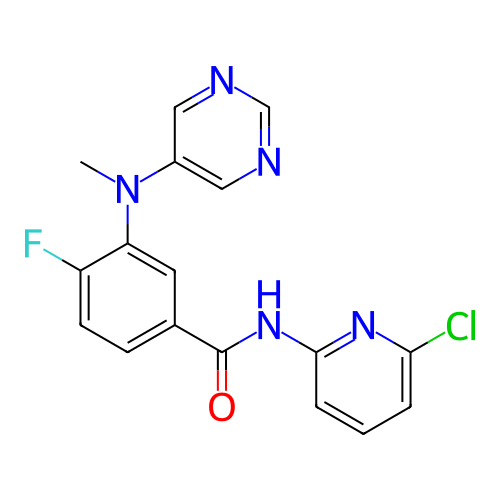 Chemical structure of BindingDB Monomer ID 128287