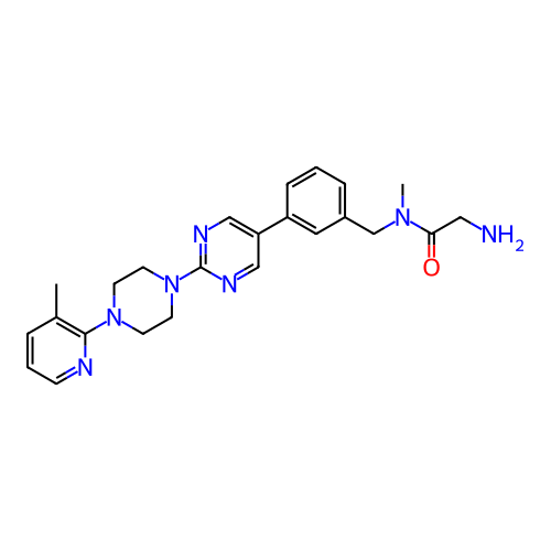Chemical structure of BindingDB Monomer ID 128986