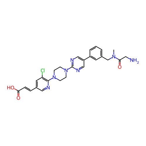 Chemical structure of BindingDB Monomer ID 128990