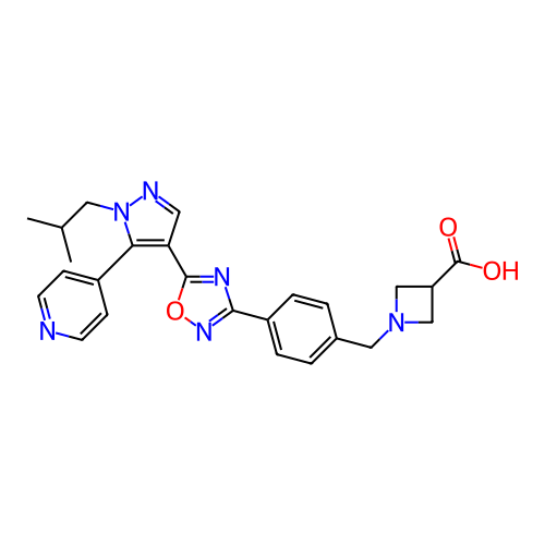 Chemical structure of BindingDB Monomer ID 129582