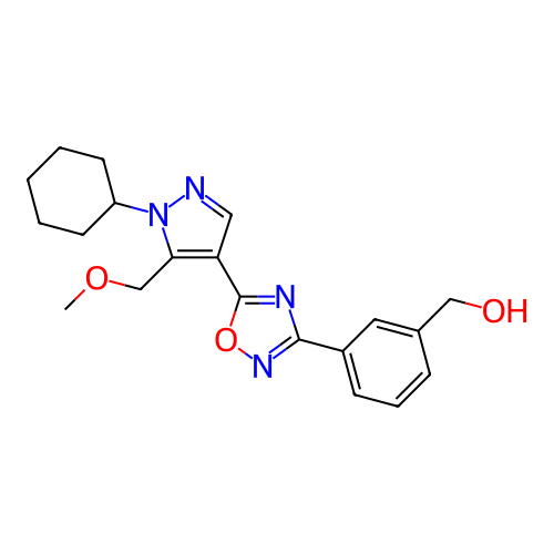 Chemical structure of BindingDB Monomer ID 129597