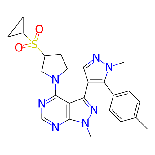 Chemical structure of BindingDB Monomer ID 130960