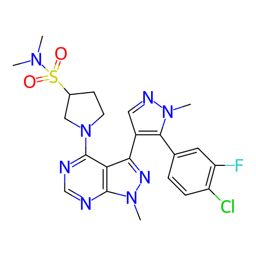 Chemical structure of BindingDB Monomer ID 130969