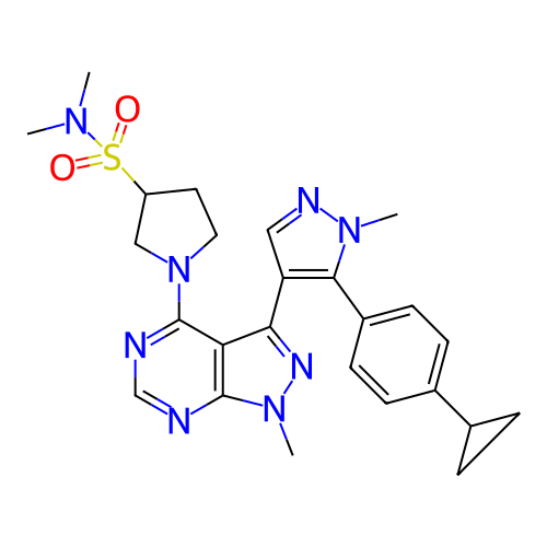 Chemical structure of BindingDB Monomer ID 130974