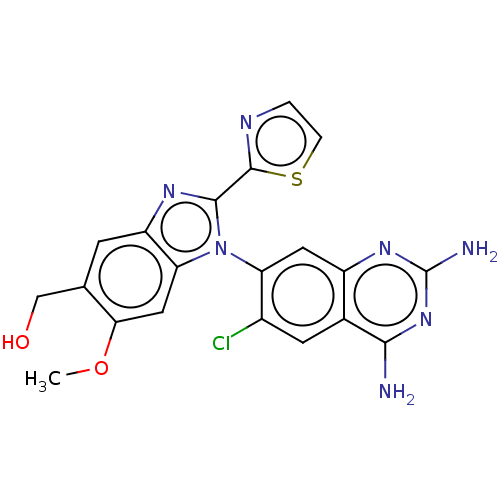 Chemical structure of BindingDB Monomer ID 131845