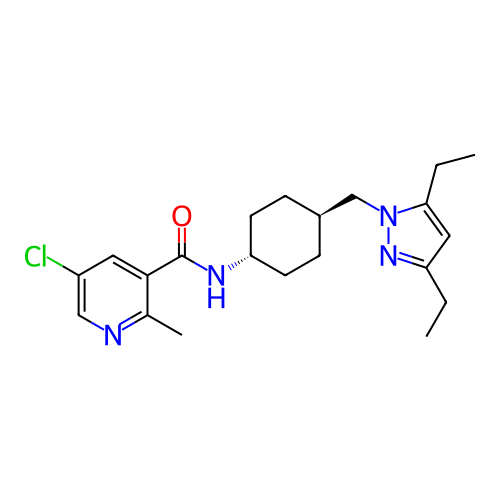 Chemical structure of BindingDB Monomer ID 131861