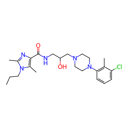 Chemical structure of BindingDB Monomer ID 131890