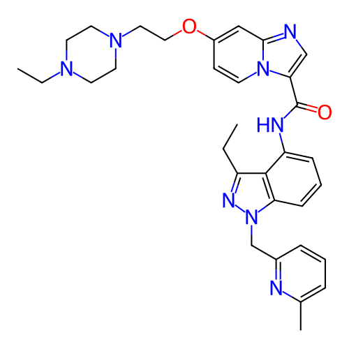 Chemical structure of BindingDB Monomer ID 131984