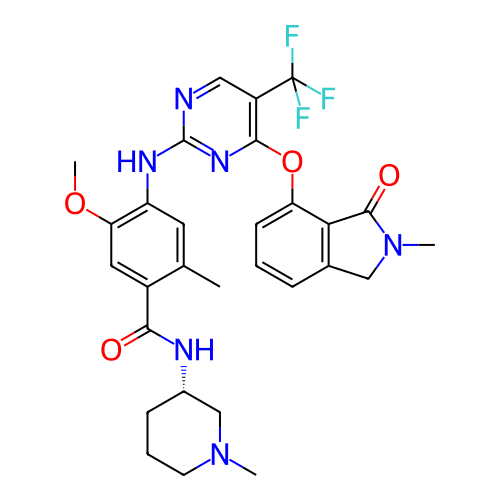 Chemical structure of BindingDB Monomer ID 134136