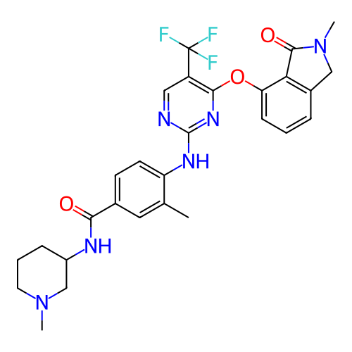 Chemical structure of BindingDB Monomer ID 134190