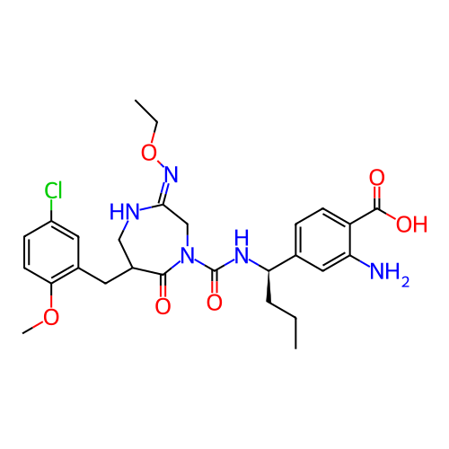 Chemical structure of BindingDB Monomer ID 134253