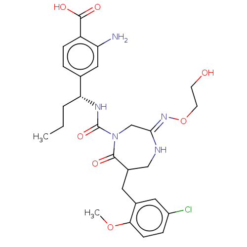 Chemical structure of BindingDB Monomer ID 134256