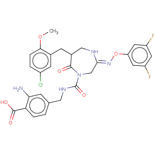 Chemical structure of BindingDB Monomer ID 134271