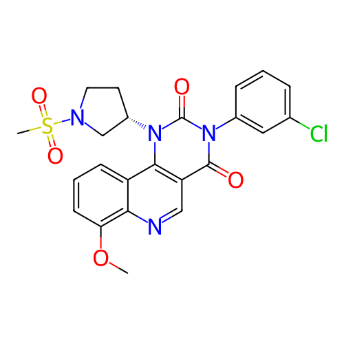 Chemical structure of BindingDB Monomer ID 135821