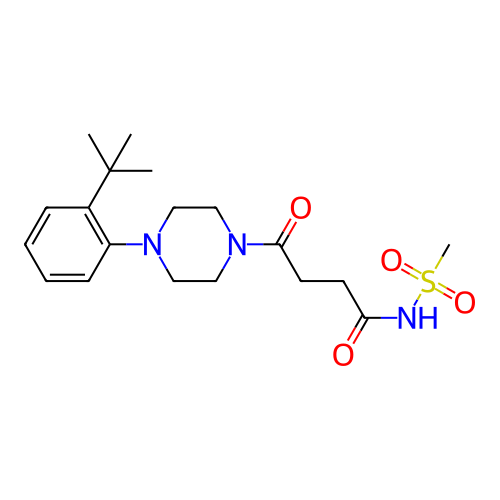 Chemical structure of BindingDB Monomer ID 135833