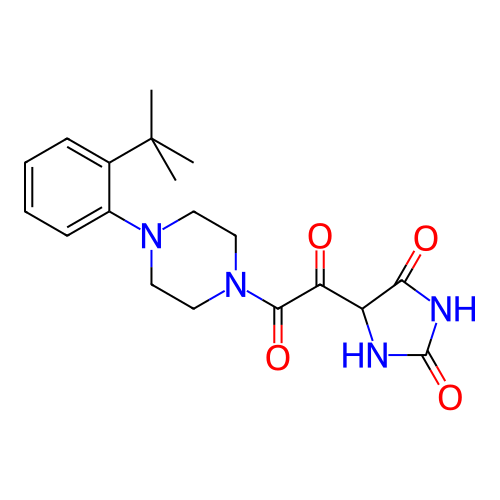 Chemical structure of BindingDB Monomer ID 135839
