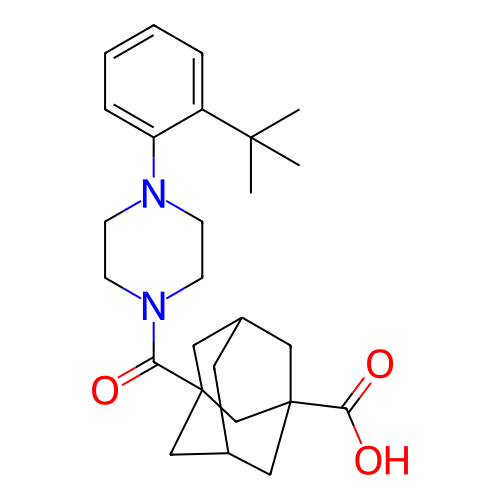 Chemical structure of BindingDB Monomer ID 135841
