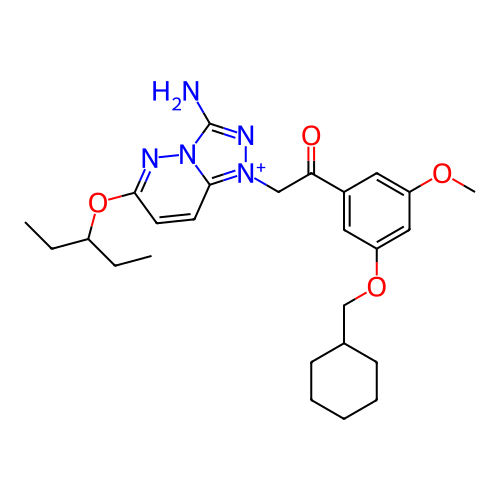 Chemical structure of BindingDB Monomer ID 135847