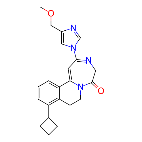 Chemical structure of BindingDB Monomer ID 136047