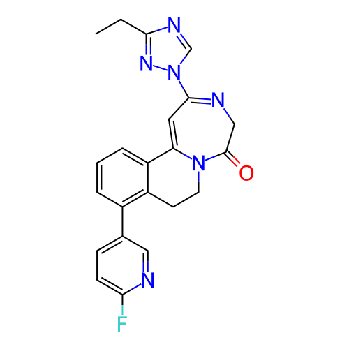 Chemical structure of BindingDB Monomer ID 136076