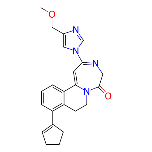 Chemical structure of BindingDB Monomer ID 136103