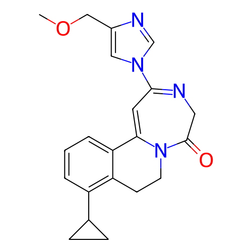 Chemical structure of BindingDB Monomer ID 136131