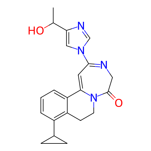 Chemical structure of BindingDB Monomer ID 136140