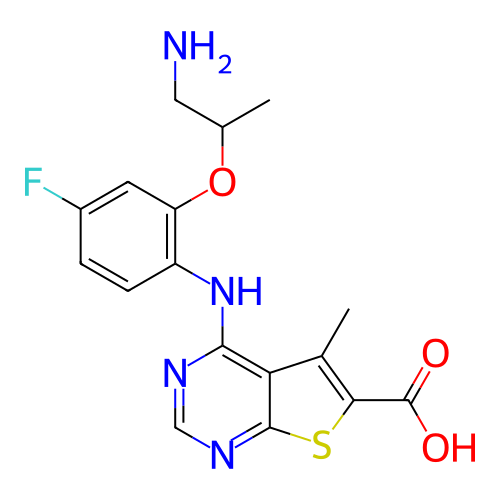 Chemical structure of BindingDB Monomer ID 136163