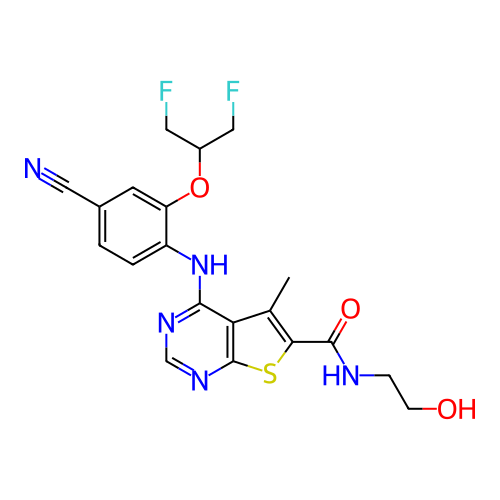 Chemical structure of BindingDB Monomer ID 136260