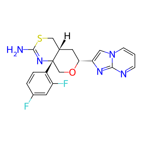 Chemical structure of BindingDB Monomer ID 136565