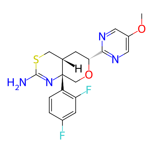 Chemical structure of BindingDB Monomer ID 136572