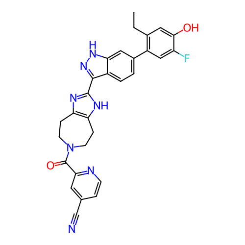 Chemical structure of BindingDB Monomer ID 139697