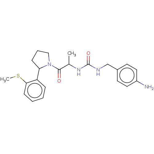 Chemical structure of BindingDB Monomer ID 140007