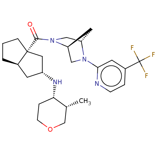 Chemical structure of BindingDB Monomer ID 140254
