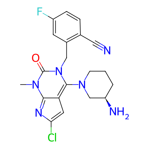 Chemical structure of BindingDB Monomer ID 140273