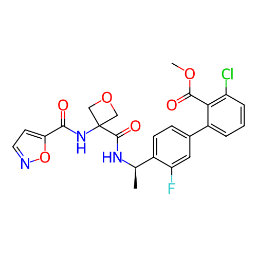 Chemical structure of BindingDB Monomer ID 140539