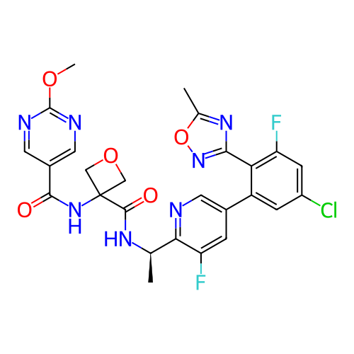 Chemical structure of BindingDB Monomer ID 140542