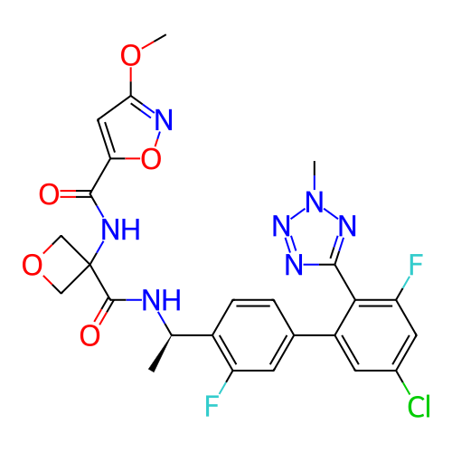 Chemical structure of BindingDB Monomer ID 140570