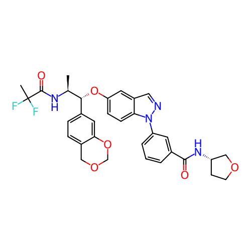 Chemical structure of BindingDB Monomer ID 141375