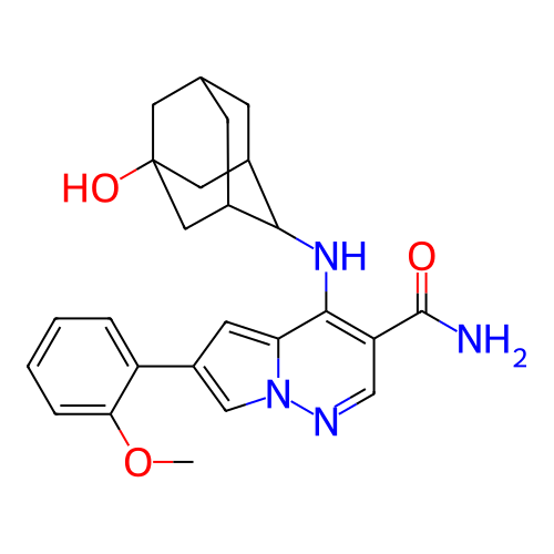Chemical structure of BindingDB Monomer ID 141470