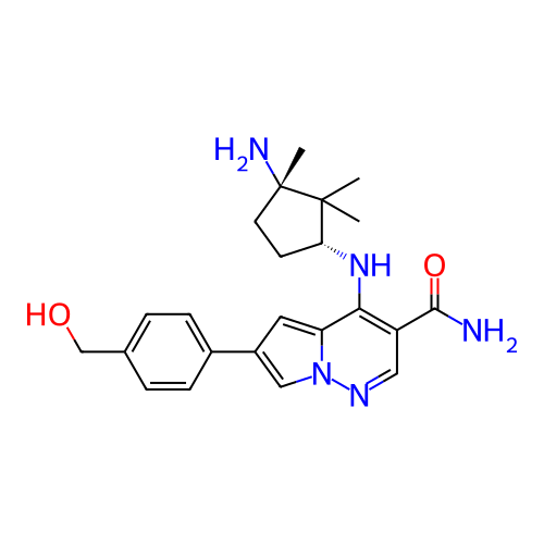 Chemical structure of BindingDB Monomer ID 141480