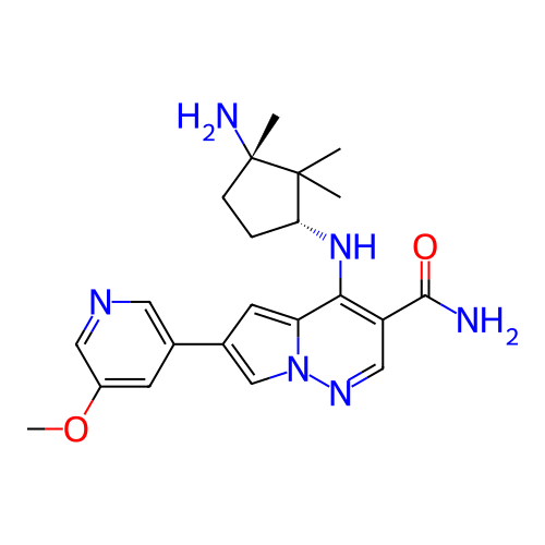 Chemical structure of BindingDB Monomer ID 141484