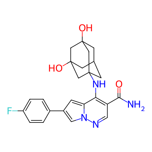 Chemical structure of BindingDB Monomer ID 141486
