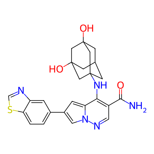Chemical structure of BindingDB Monomer ID 141487