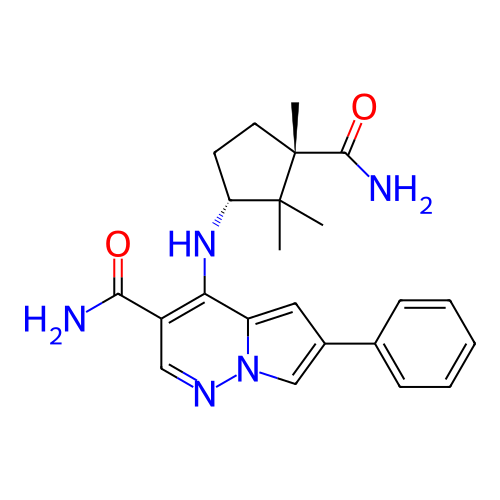Chemical structure of BindingDB Monomer ID 141497