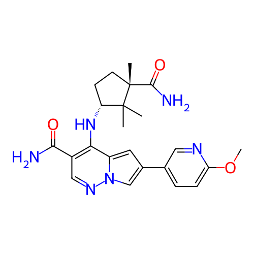 Chemical structure of BindingDB Monomer ID 141498
