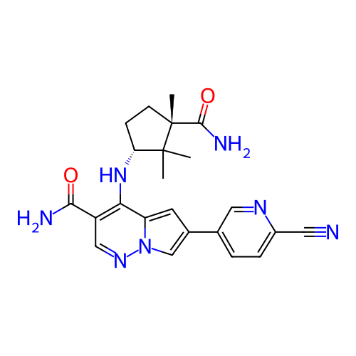 Chemical structure of BindingDB Monomer ID 141500