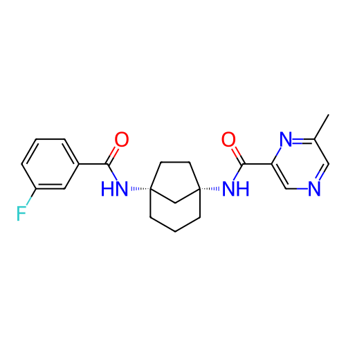 Chemical structure of BindingDB Monomer ID 141507